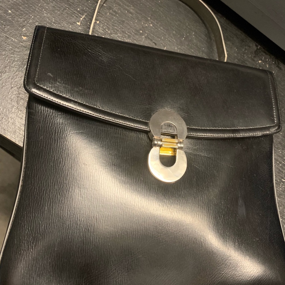 Vintage Black Koret Handbag.